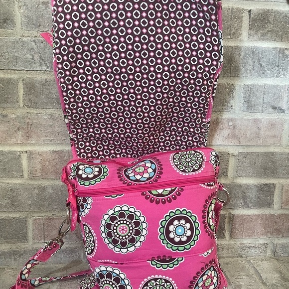 Vera Bradley Crossbody Bag with Floral Pattern - Picture 4 of 11